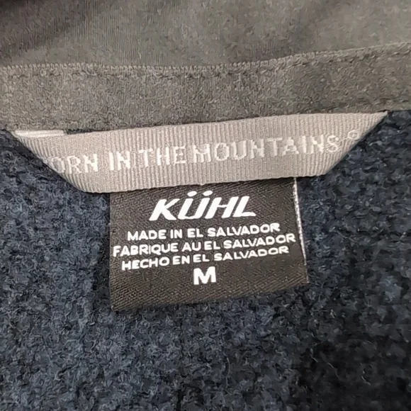 Kuhl Sweater Sweatshirt Pullover, 1/4 Zip, Men's Medium - Picture 13 of 14